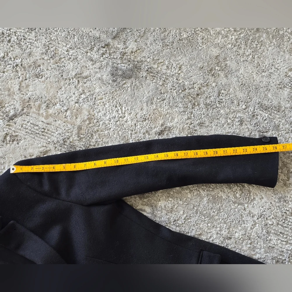 Allsaints Black Wool Coat - Picture 15 of 15